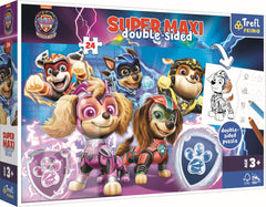 Puzzle trefl primo 24 super maxi patrula catelusilor echipa in actiune, Trefl - Publisol.ro