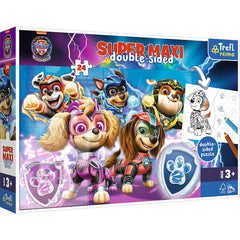 Puzzle trefl primo 24 super maxi patrula catelusilor echipa in actiune, Trefl - Publisol.ro
