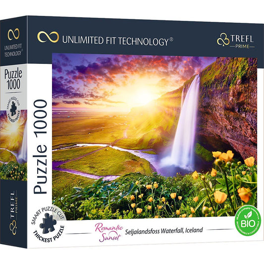 Puzzle Trefl uft 1000 cascada seljalandsfoss islanda - Publisol.ro