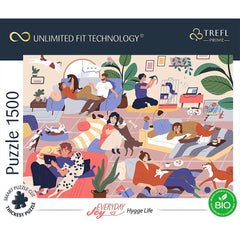 Puzzle trefl uft 1500 imbratisari zilnice, Trefl - Publisol.ro