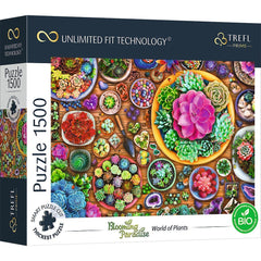 Puzzle trefl uft 1500 lumea plantelor, Trefl - Publisol.ro