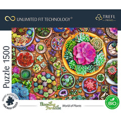 Puzzle trefl uft 1500 lumea plantelor, Trefl - Publisol.ro