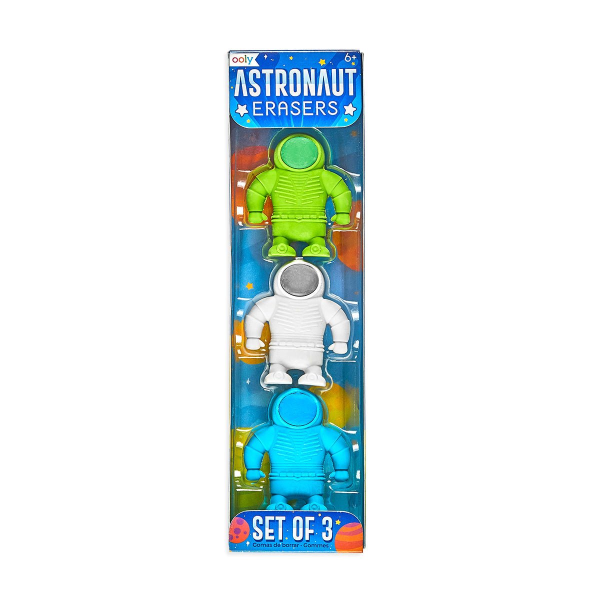 Radiere astronaut - set de 3 - Ooly - Publisol.ro