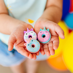 Radiere parfumate Unicorn Donuts - Set de 3 - Ooly
