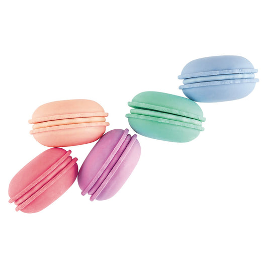 Radiere parfumate Le Macaron Patisserie- Set de 5 - Ooly