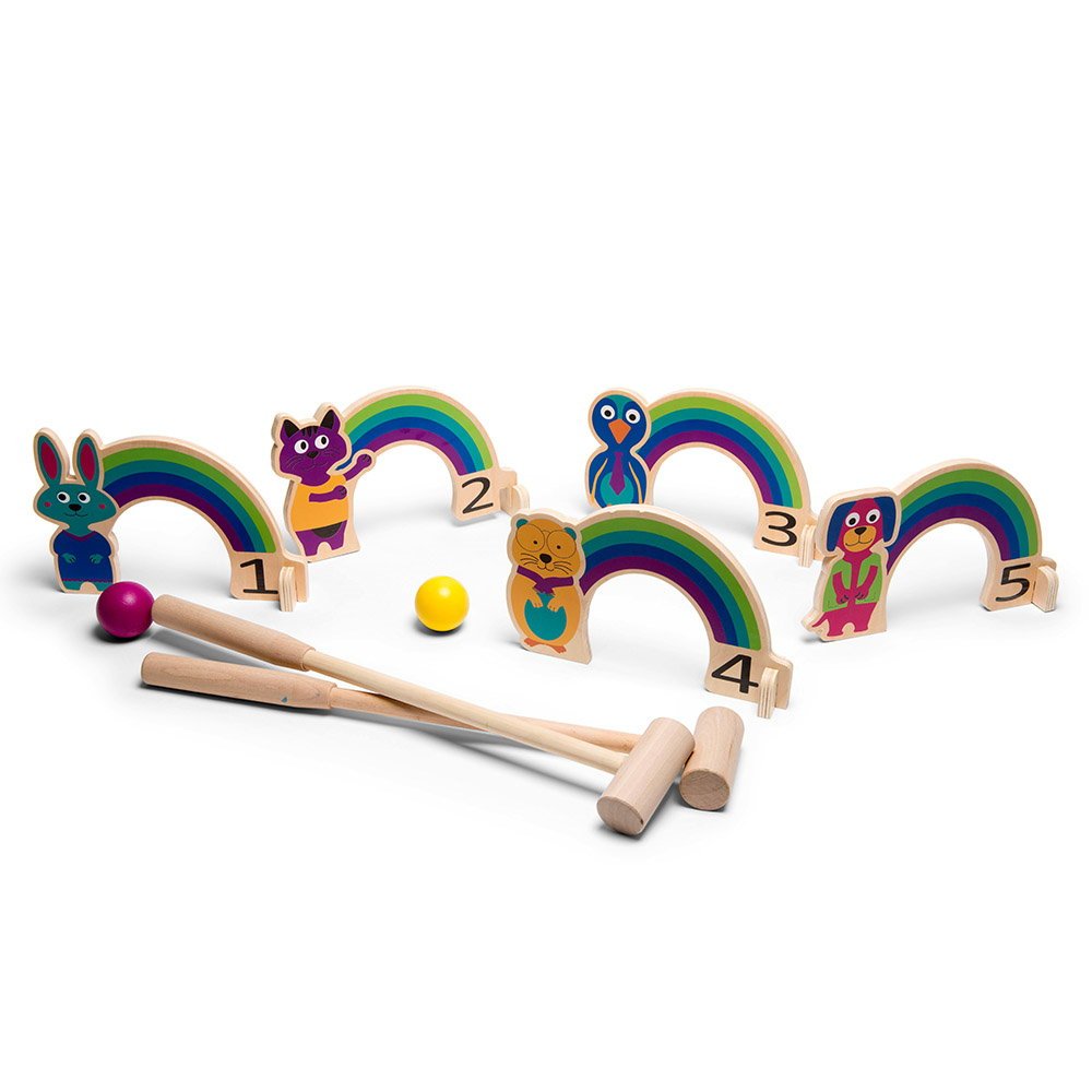 Rainbow Cricket, din lemn, BS Toys - Publisol.ro