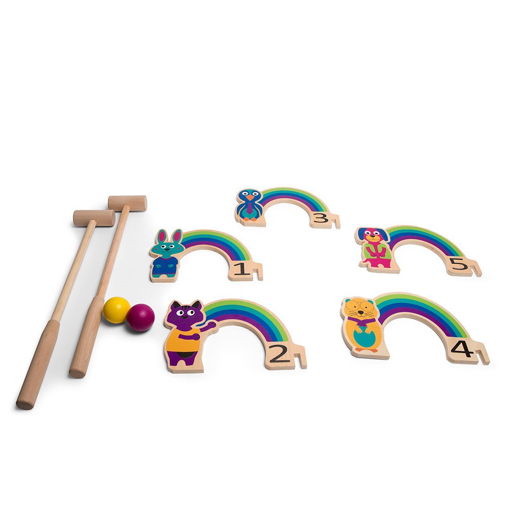 Rainbow Cricket, din lemn, BS Toys - Publisol.ro