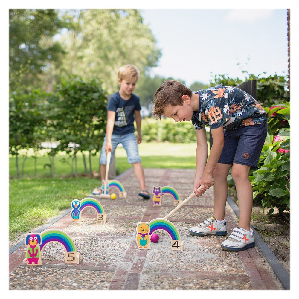 Rainbow Cricket, din lemn, BS Toys - Publisol.ro