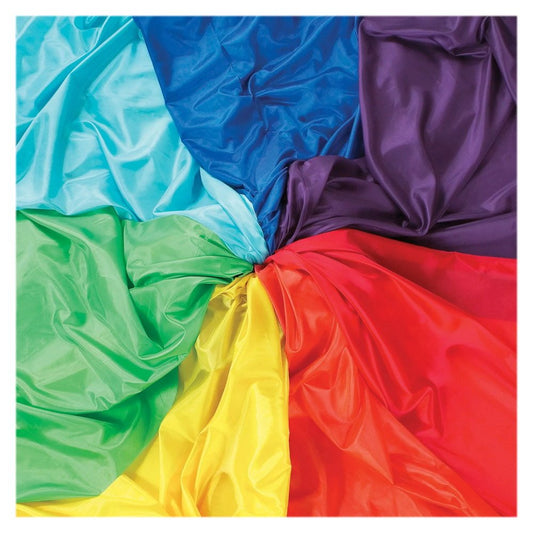 Rainbow Habutae, set 7 bucati de material colorat, TickiT - Publisol.ro