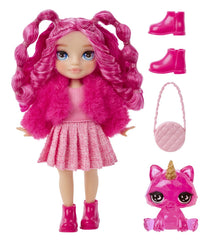 Rainbow high littles papusa magenta monroe, MGA - Publisol.ro