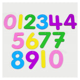 Rainbow Numbers, set numere transparente, 14 buc., TickiT - Publisol.ro