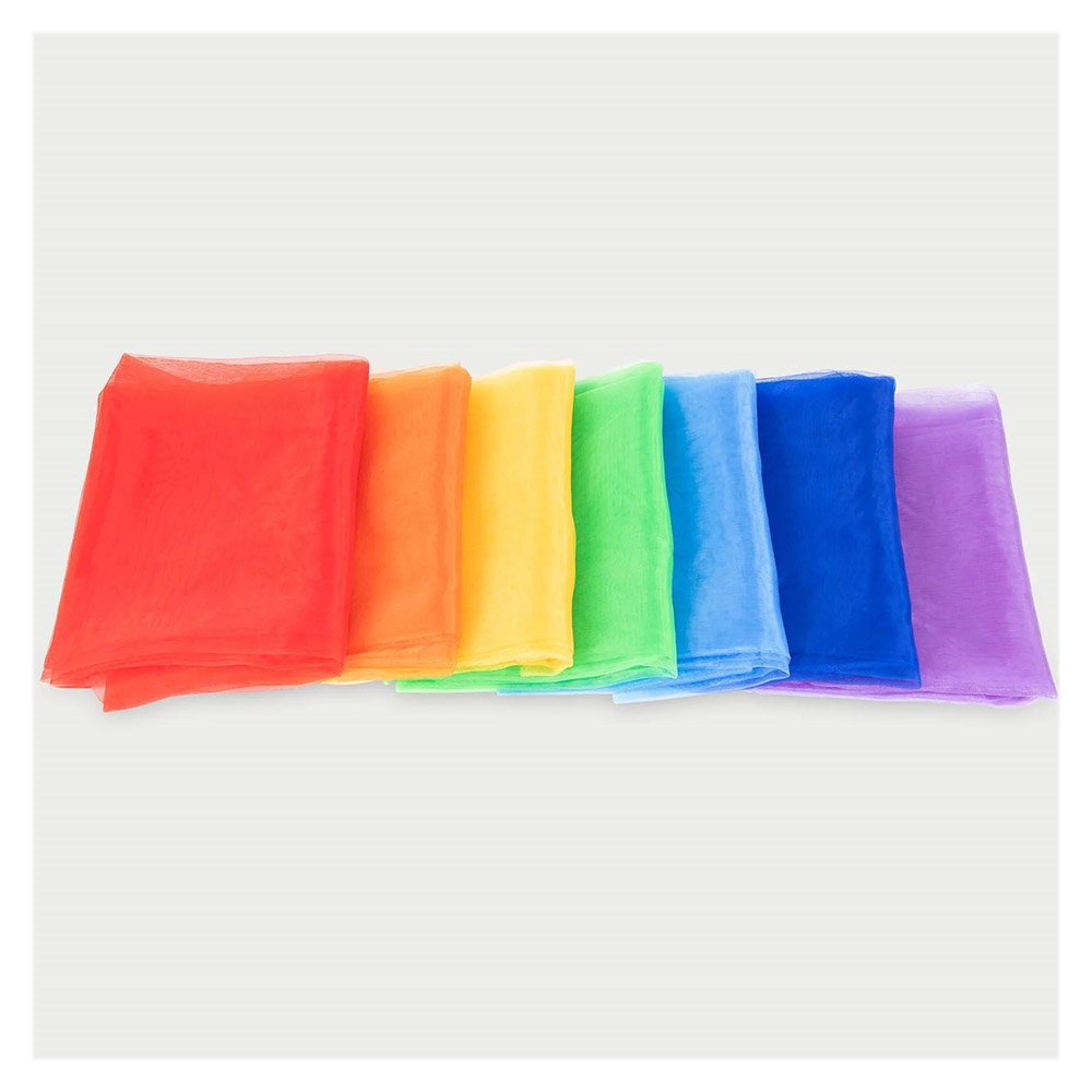 Rainbow Organza, set 7 culori, TickiT - Publisol.ro