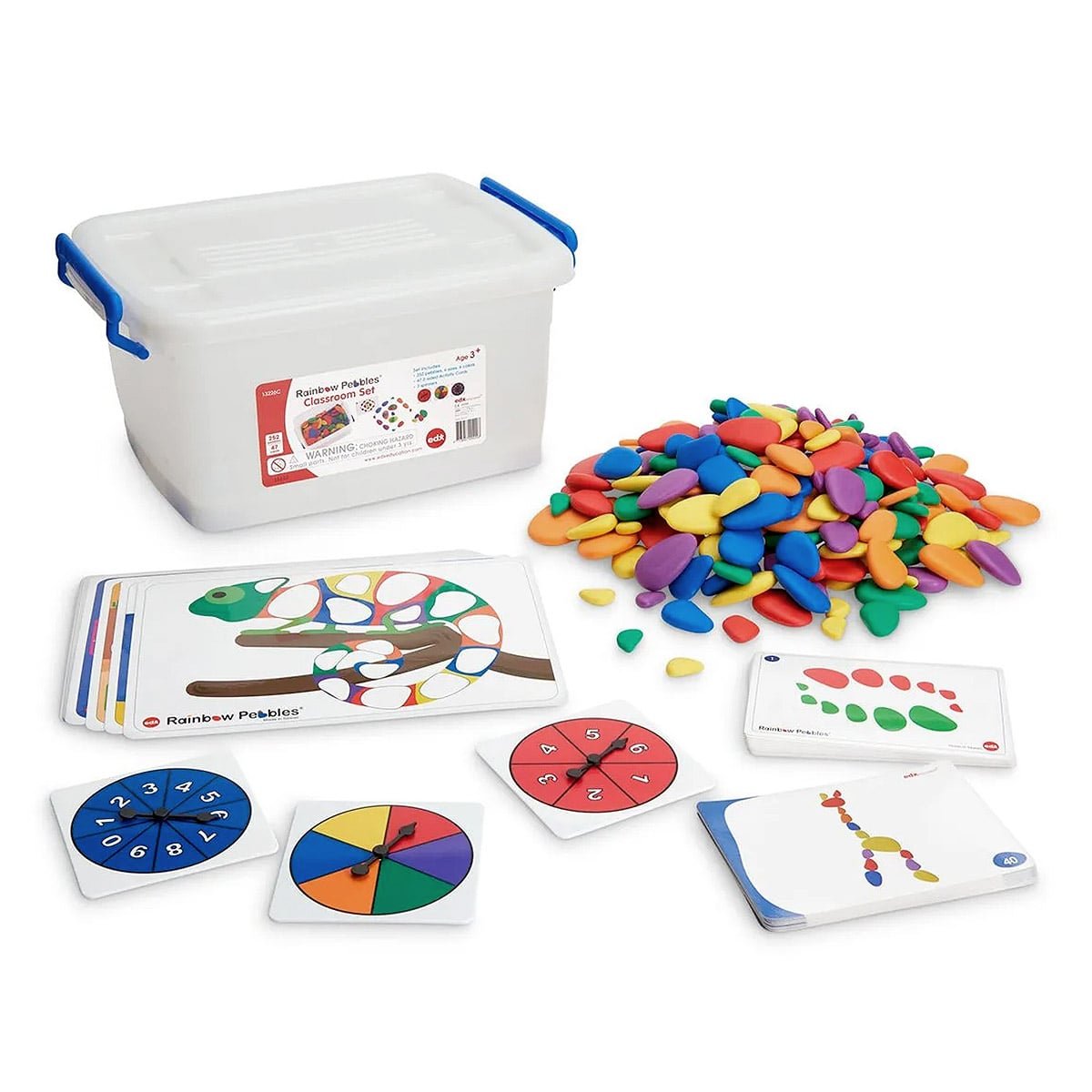 Rainbow Pebbles, Classroom Set, 299 piese, Edx Education - Publisol.ro