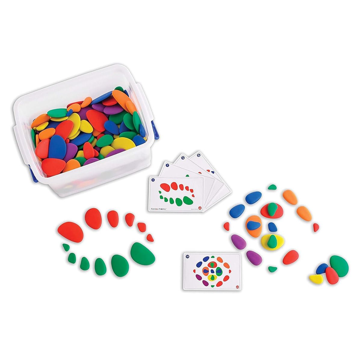 Rainbow Pebbles, Classroom Set, 299 piese, Edx Education - Publisol.ro