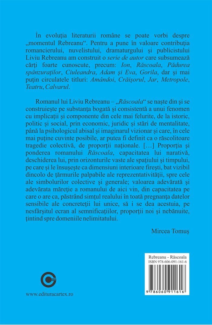 Rascoala, de Liviu Rebreanu - Publisol.ro