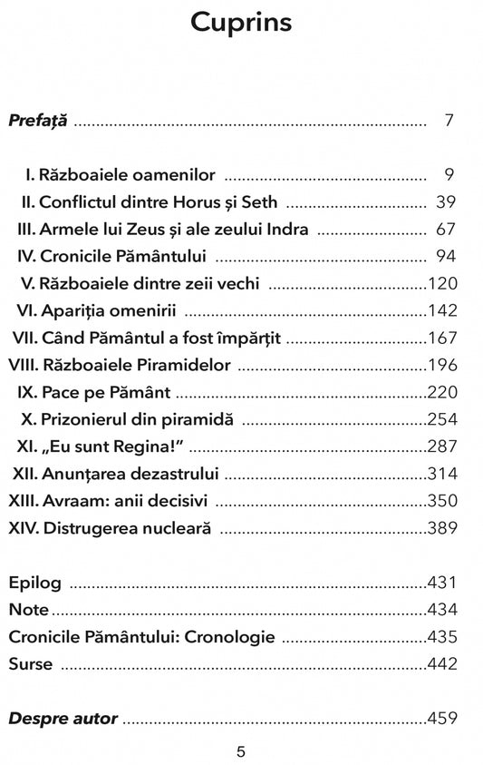 Razboaiele zeilor si ale oamenilor, de Zecharia Sitchin