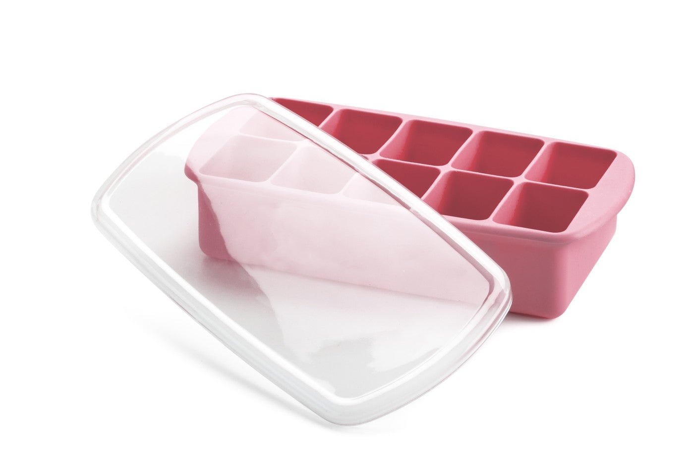 Recipient refrigerare hrana bebe, roz 59 ml x 10 cub, Melii - Publisol.ro