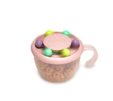 Recipient snack abacus, pink, Melii - Publisol.ro