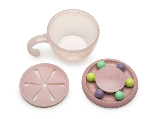 Recipient snack abacus, pink, Melii - Publisol.ro