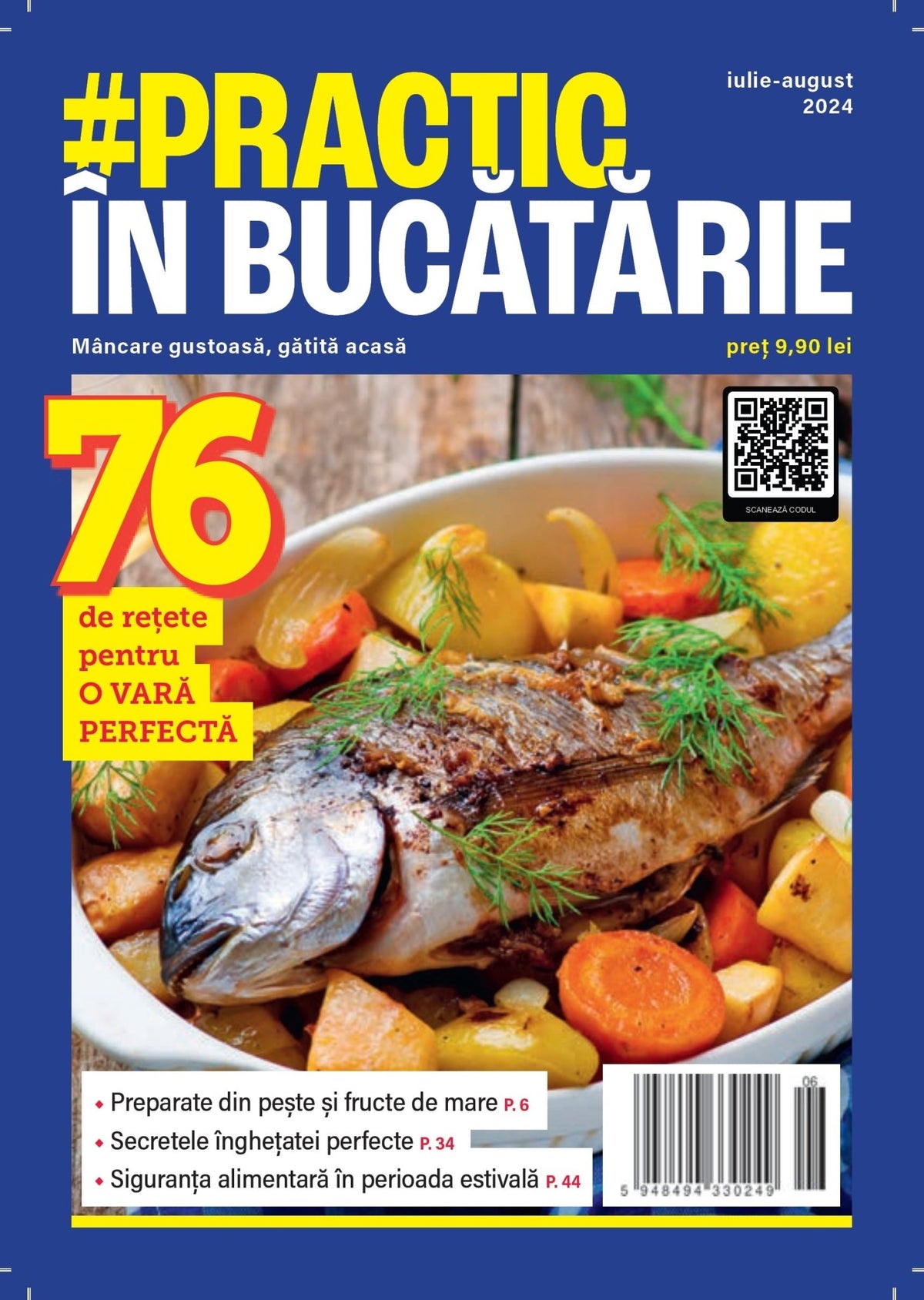 Revista #Practic in bucatarie - iulie - august 2024 - digital PDF - Publisol.ro