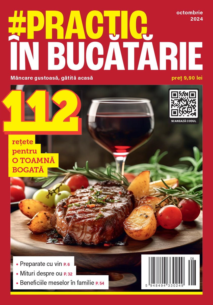 Revista #Practic in bucatarie - octombrie 2024 - digital PDF - Publisol.ro