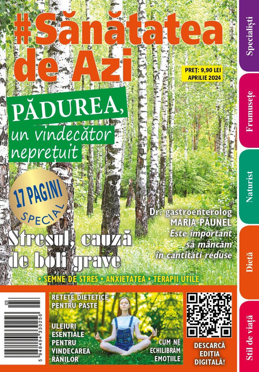 Revista #Sanatatea de azi - aprilie 2024 - digital PDF - Publisol.ro