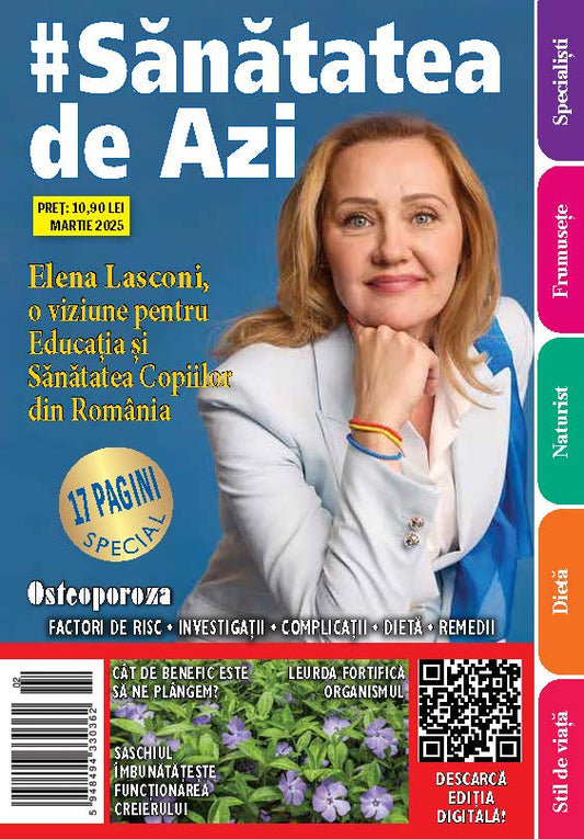 Revista #Sanatatea de azi - martie 2025 - digital PDF - Publisol.ro