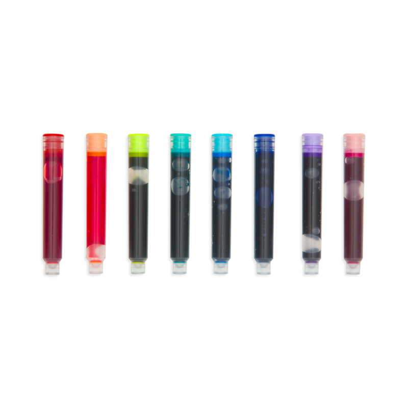 Rezerve Color Write pentru stilouri - set 8 culori - Ooly - Publisol.ro