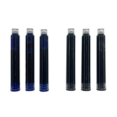Rezerve Splendid pentru stilouri - cerneala albastra si neagra, set de 6 - Ooly