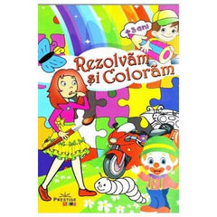 Rezolvam si coloram 3 ani+, de Prestige - Publisol.ro