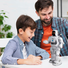 Robot electronic cu radiocomanda prοgramm a bot x, AS - Publisol.ro