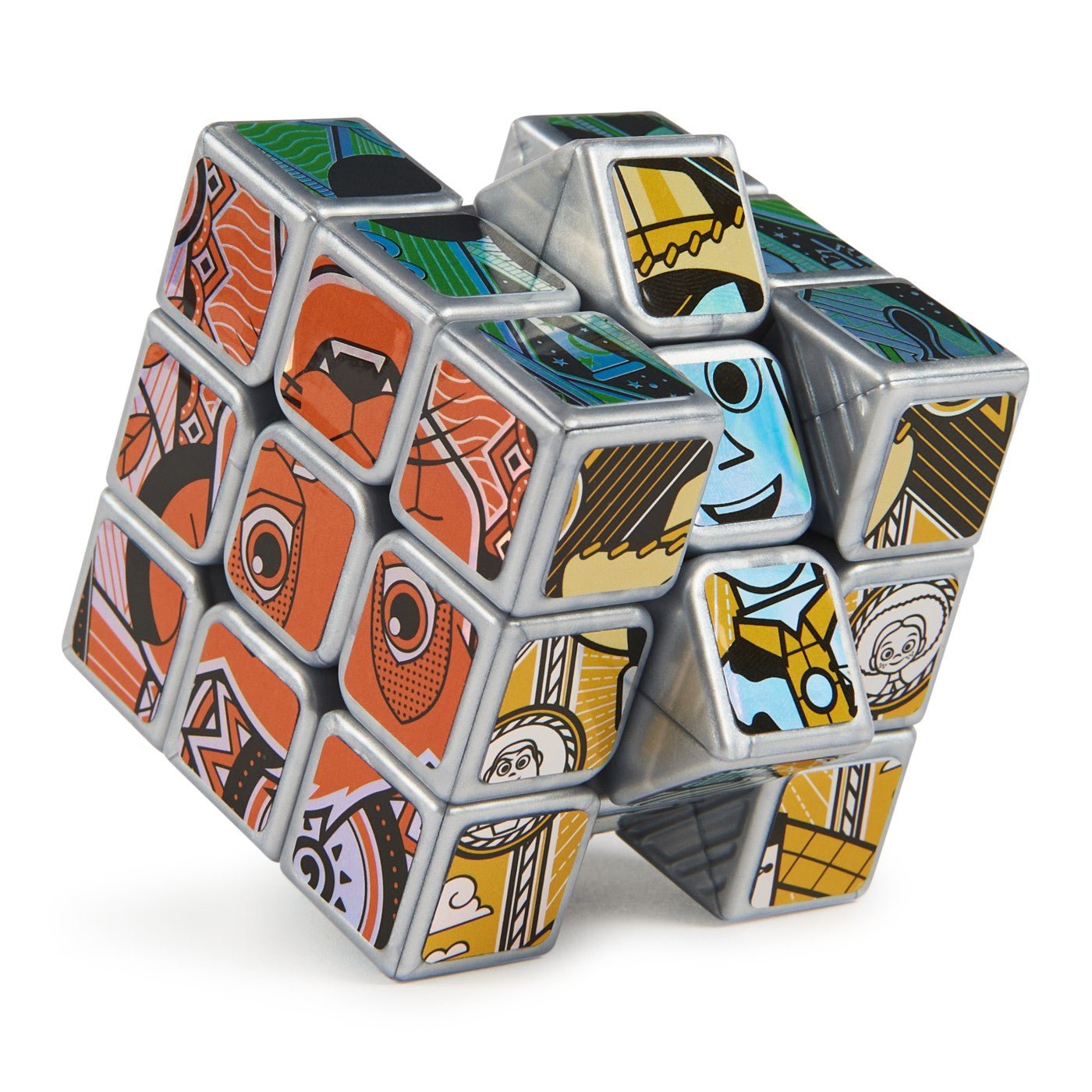 Rubik cub rubik disney 100 3x3, Spin Master - Publisol.ro