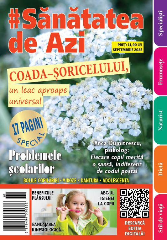 Sanatatea de azi septembrie 2025 - Publisol.ro