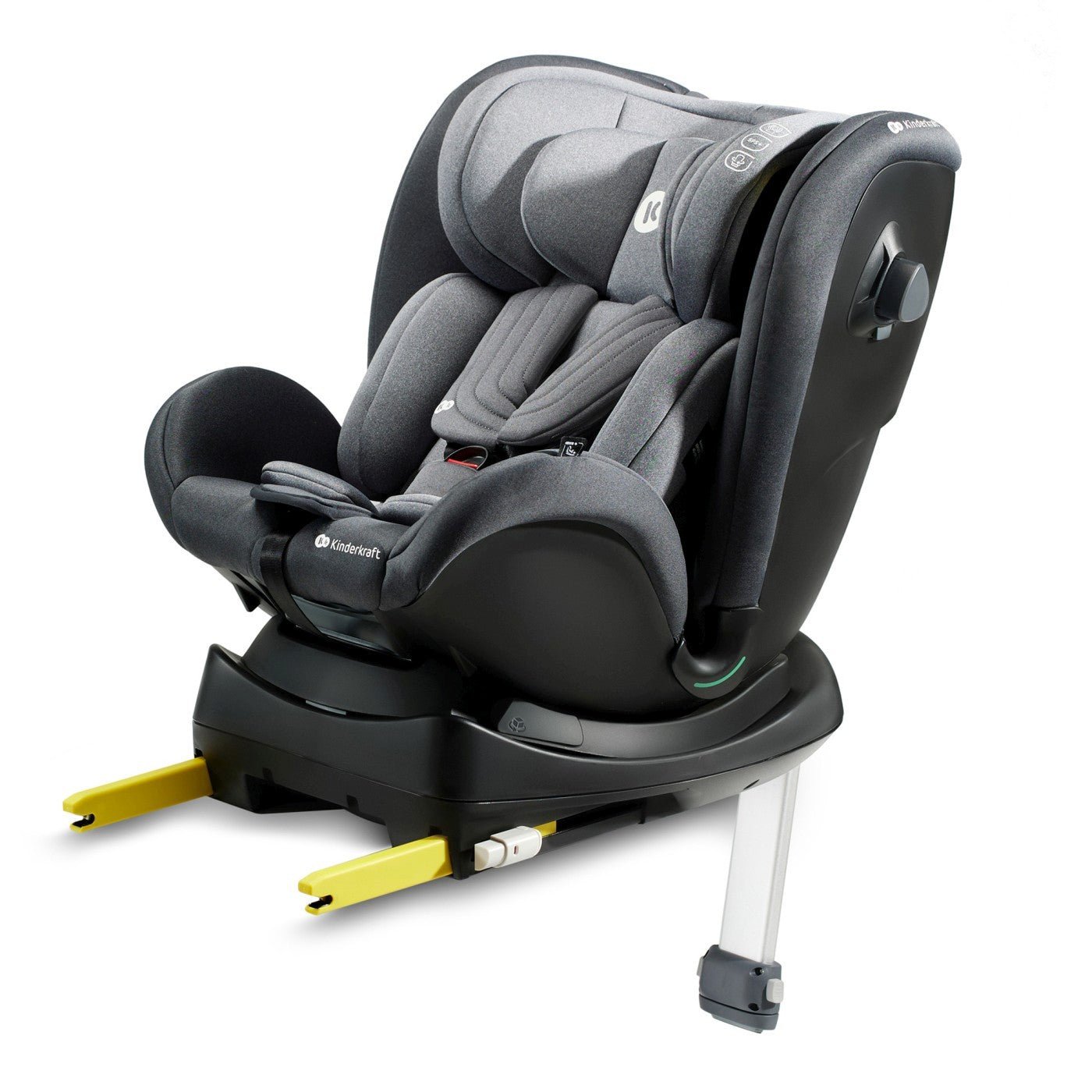 Scaun auto i - size, 40 - 125 cm xrider, grey - Publisol.ro