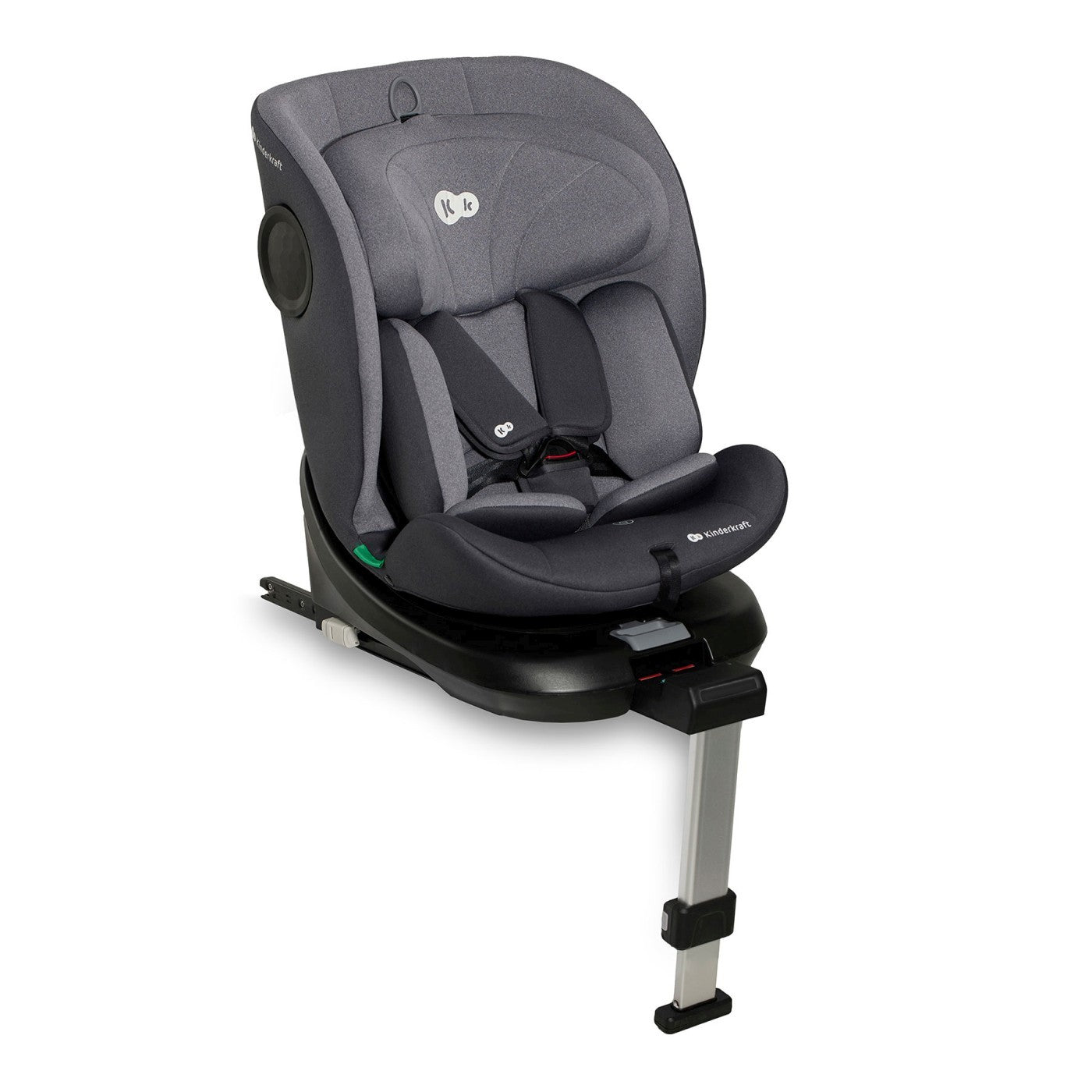 Scaun auto i - size, 40 - 150 cm i - 360, grey, Kinderkraft - Publisol.ro