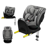 Scaun auto Kinderkraft i - fix, i - size 40 - 150 cm, cool grey - Publisol.ro