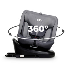 Scaun auto Kinderkraft i - grow i - size 40 - 150 cm, grey - Publisol.ro