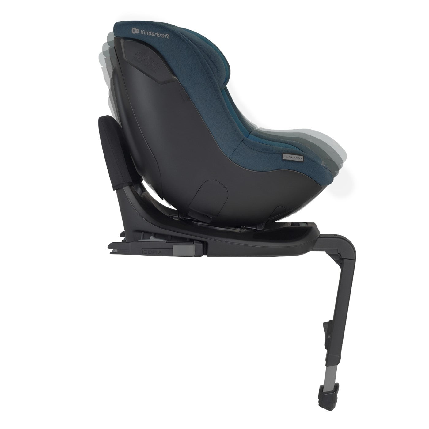 Scaun auto Kinderkraft i - guard i - size 40 - 105 cm, blue - Publisol.ro