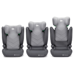 Scaun auto Kinderkraft i - spark, i - size 100 - 150 cm, grey - Publisol.ro