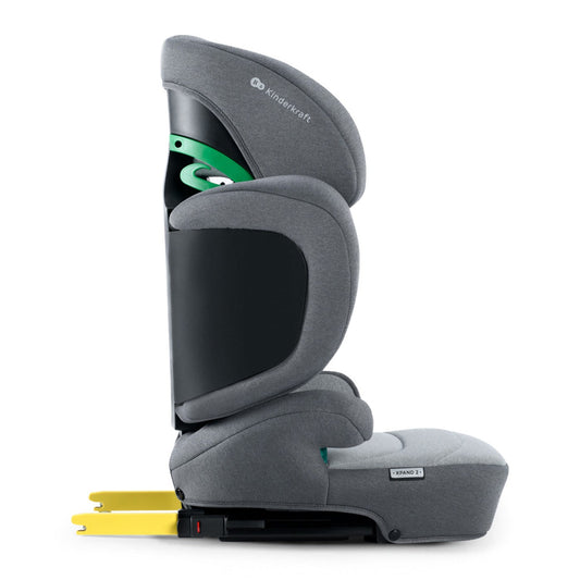 Scaun auto Kinderkraft xpand 2 i - size 100 - 150 cm, rocket grey - Publisol.ro
