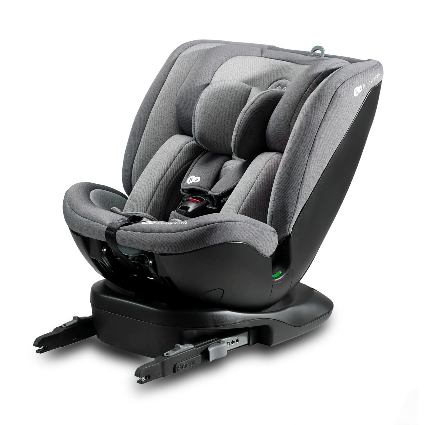 Scaun auto Kinderkraft xpedition 2 i - size 40 - 150 cm, grey - Publisol.ro