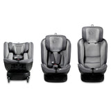 Scaun auto Kinderkraft xpedition 2 i - size 40 - 150 cm, grey - Publisol.ro