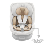 Scaun auto Kinderkraft xpedition 3 i - size 40 - 150 cm, beige - Publisol.ro