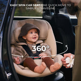 Scaun auto Kinderkraft xpedition 3 i - size 40 - 150 cm, beige - Publisol.ro