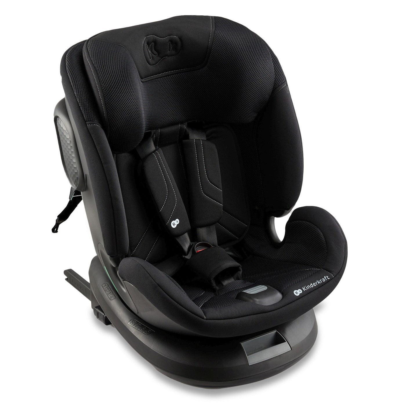 Scaun auto Kinderkraft xpedition 3 i - size 40 - 150 cm, black - Publisol.ro