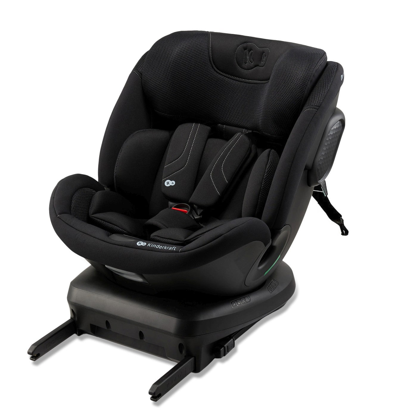 Scaun auto Kinderkraft xpedition 3 i - size 40 - 150 cm, black - Publisol.ro
