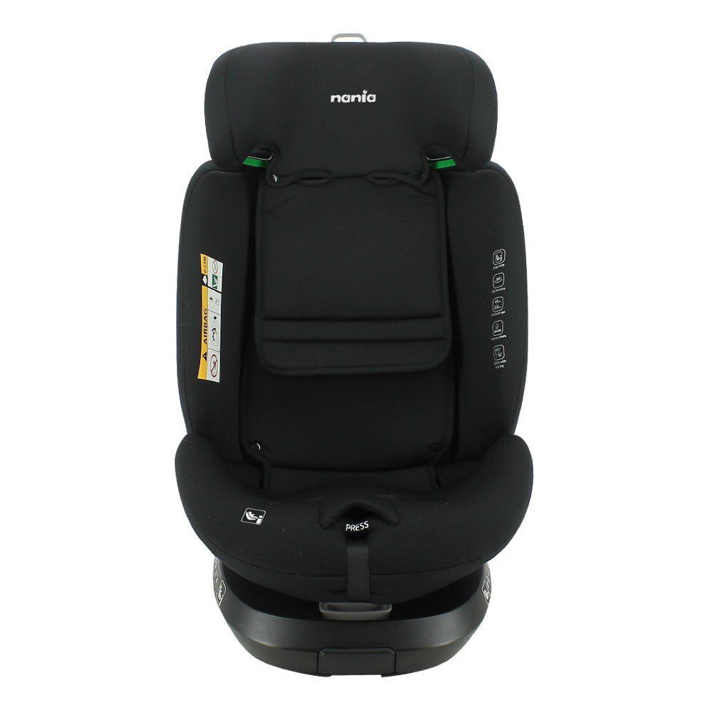 Scaun auto Nania spirit, 40 - 150 cm, grey - Publisol.ro