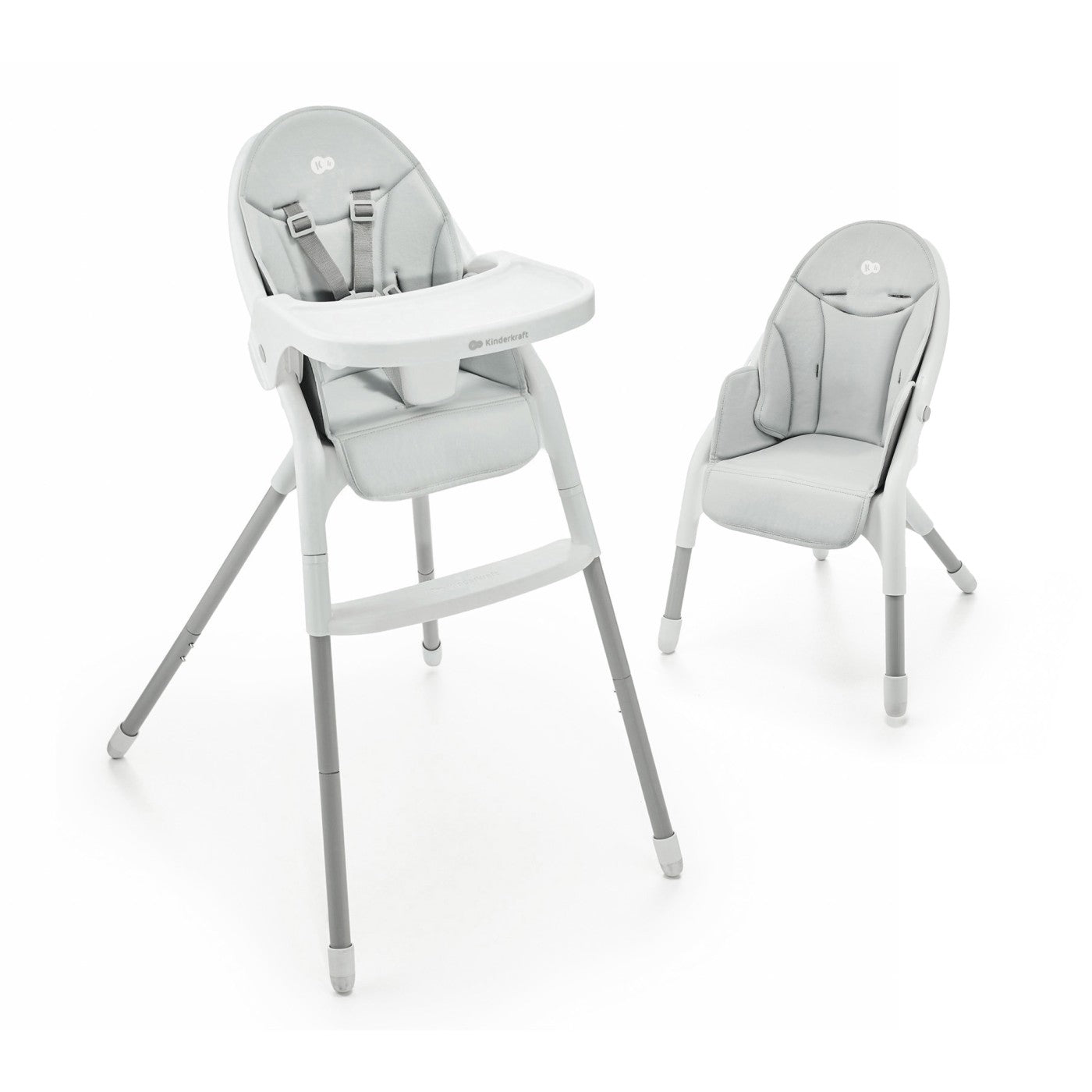 Scaun de masa Kinderkraft dinnly, grey - Publisol.ro