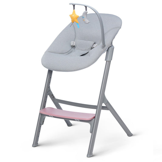 Scaun de masa Kinderkraft livy, pink + leagan calmee pink - Publisol.ro