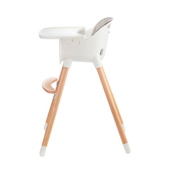 Scaun de masa Kinderkraft sienna, 2 in 1, grey - Publisol.ro